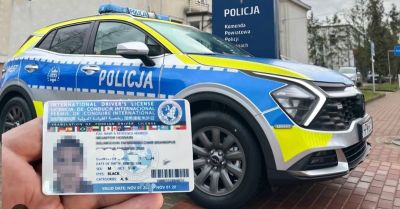 Kupił prawo jazdy za 400 zł